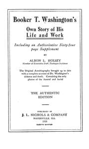 Tapa de Booker T. Washingtons̓ own story of his life and work