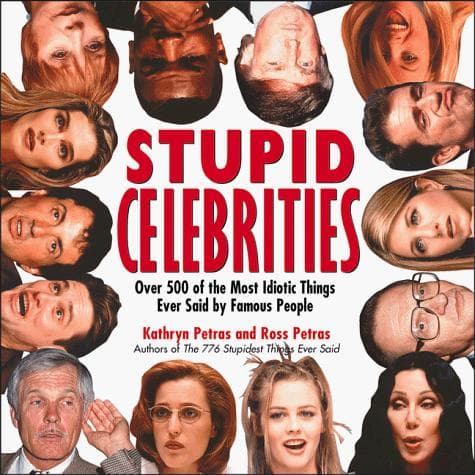 Tapa de Stupid celebrities
