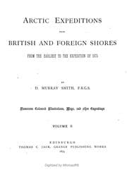 Tapa de Arctic expeditions from British and foreign shores from the earliest to the expedition of 1875