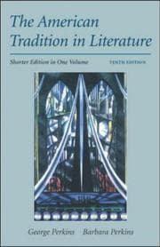 Tapa de The American tradition in literature