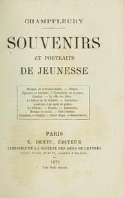Tapa de Souvenirs et portraits de jeunesse