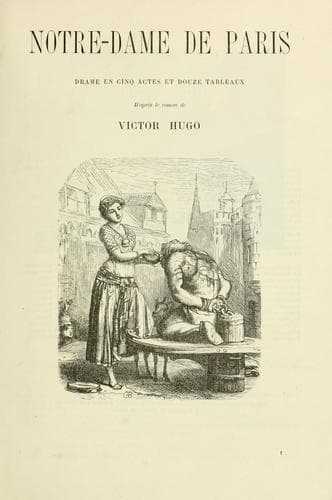 Tapa de Notre Dame de Paris : drame