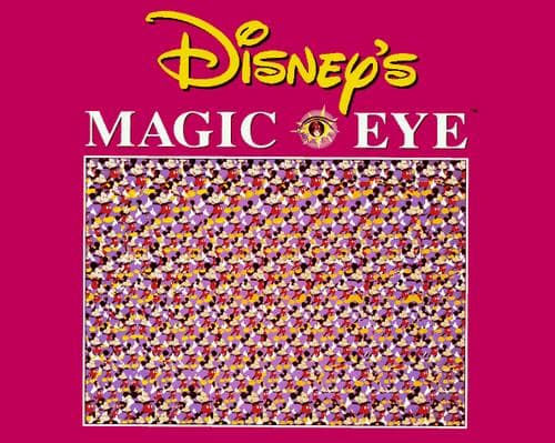 Tapa de Disney's magic eye