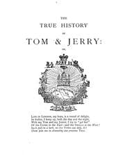 Tapa de The true history of Tom and Jerry