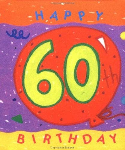Tapa de Happy 60th Birthday