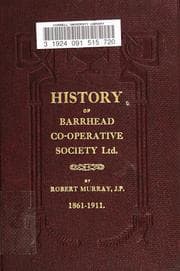 Tapa de History of Barrhead Co-operative Society Limited