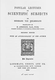 Tapa de Popular lectures on scientific subjects