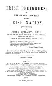 Tapa de Irish pedigrees; or, The origin and stem of the Irish nation