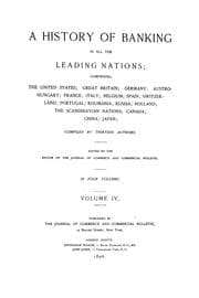 Tapa de A history of banking in all the leading nations