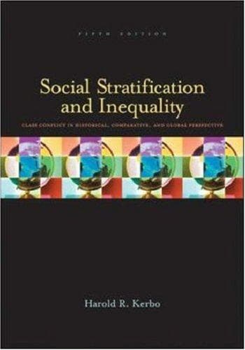 Tapa de Social Stratification and Inequality