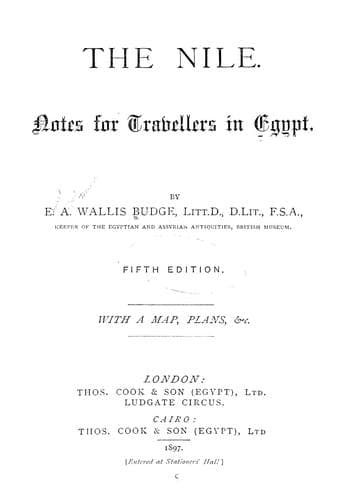 Tapa de The Nile