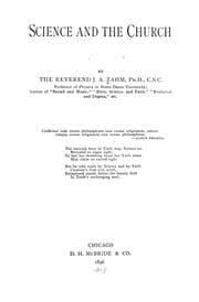 Tapa de Science and the church