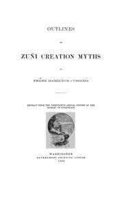 Tapa de Outlines of Zun̄i creation myths