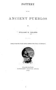 Tapa de Pottery of the ancient Pueblos