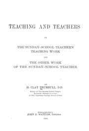 Tapa de Teaching and teachers