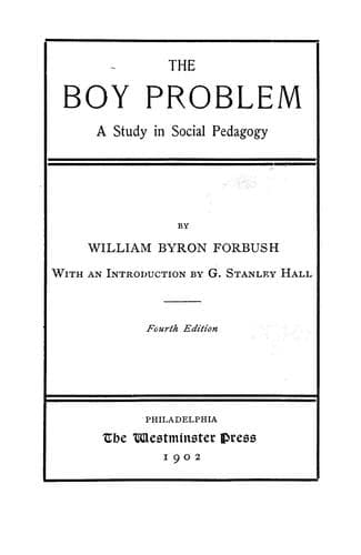 Tapa de The boy problem