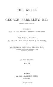 Tapa de The works of George Berkeley ...