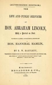 Tapa de The life and public services of Hon. Abraham Lincoln