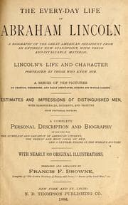 Tapa de The every-day life of Abraham Lincoln