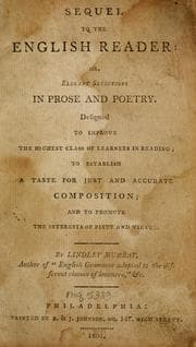Tapa de Sequel to the English reader