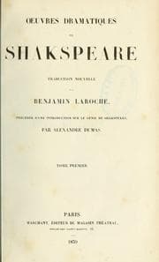 Tapa de Plays (As You Like It / Comedy of Errors / Cymbeline / Love's Labour's Lost / Measure for Measure / Merchant of Venice / Merry Wives of Windsor / Much Ado About Nothing / Othello / Pericles / Romeo and Juliet / Taming of the Shrew / Tempest / Troilus and Cressida / Twelfth Night / Two Gentlemen of Verona / Winter's Tale)