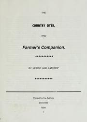 Tapa de The country dyer, and farmer's companion