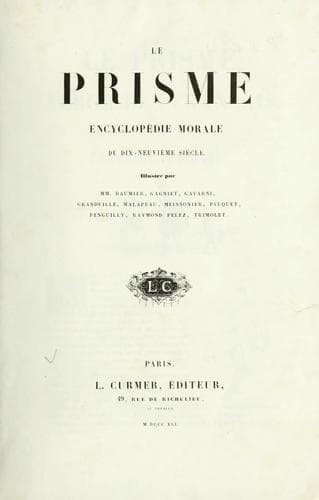 Tapa de Le Prisme