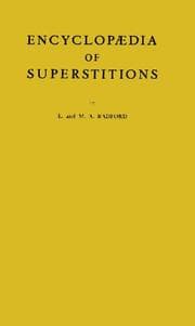 Tapa de Encyclopaedia of superstitions
