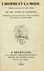Tapa de L'homme et la mode