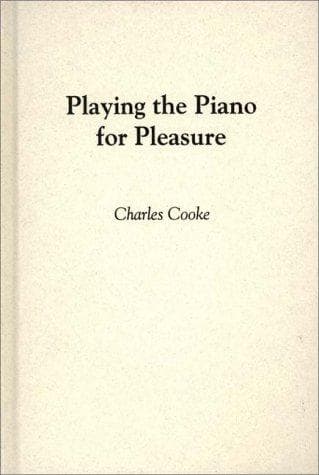 Tapa de Playing the piano for pleasure