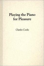 Tapa de Playing the piano for pleasure