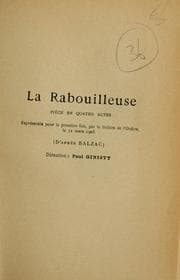 Tapa de La rabouilleuse