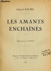Tapa de Les amants enchaînés