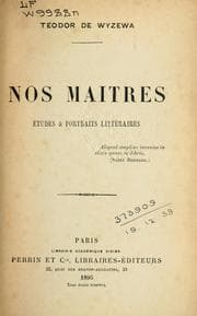 Tapa de Nos maitres