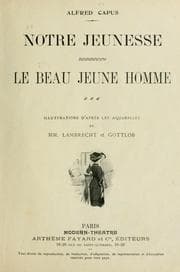 Tapa de Notre jeunesse ; Le beau jeune homme