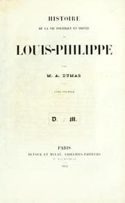 Tapa de Histoire de la vie politique et privée de Louis-Philippe