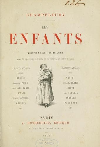 Tapa de Les enfants