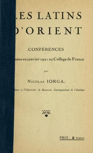 Tapa de Les Latins d'Orient