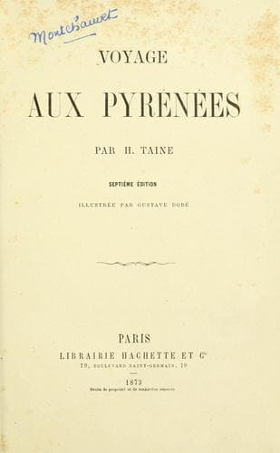 Tapa de Voyage aux Pyrénées