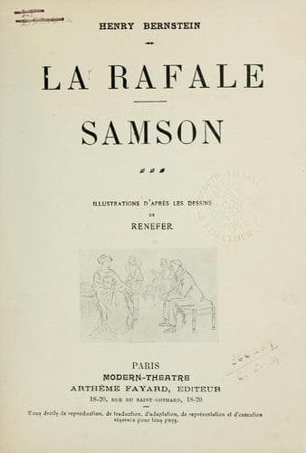 Tapa de La rafale.