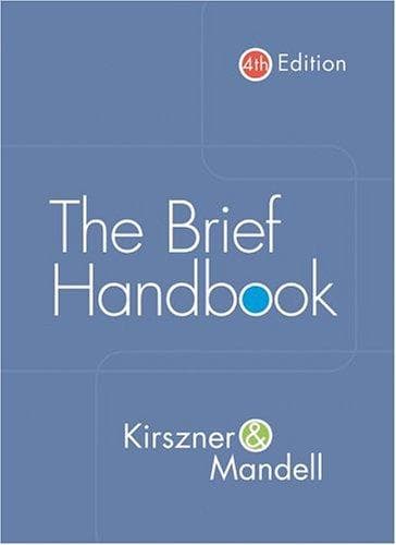 Tapa de The brief handbook