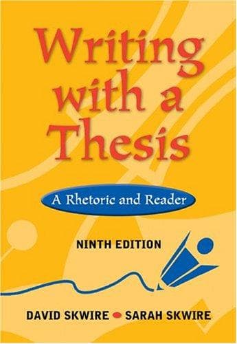 Tapa de Writing with a Thesis