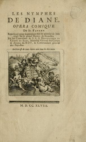 Tapa de Les nymphes de Diane