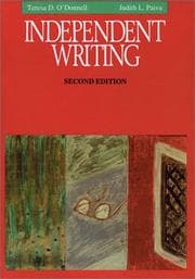 Tapa de Independent writing