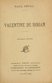 Tapa de Valentine de Rohan