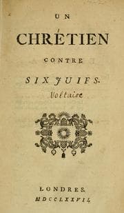 Tapa de Un Chrétien contre six Juifs