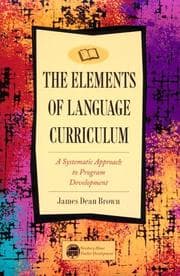 Tapa de Elements of Language Curriculum