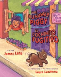 Tapa de The runaway piggy