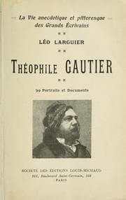 Tapa de Théophile Gautier