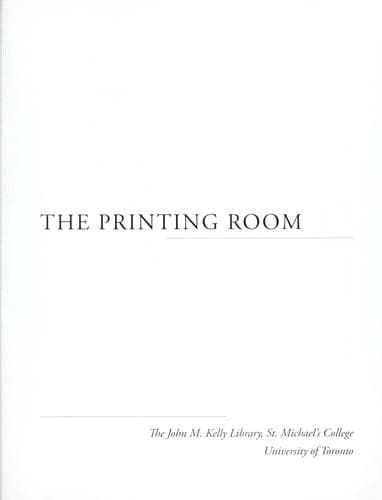 Tapa de The Printing Room